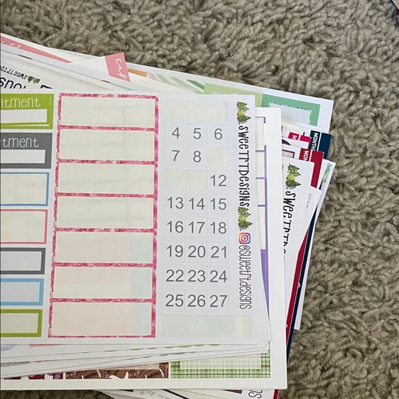 Colorful Planner Sticker Sheets - Picture 9 of 16